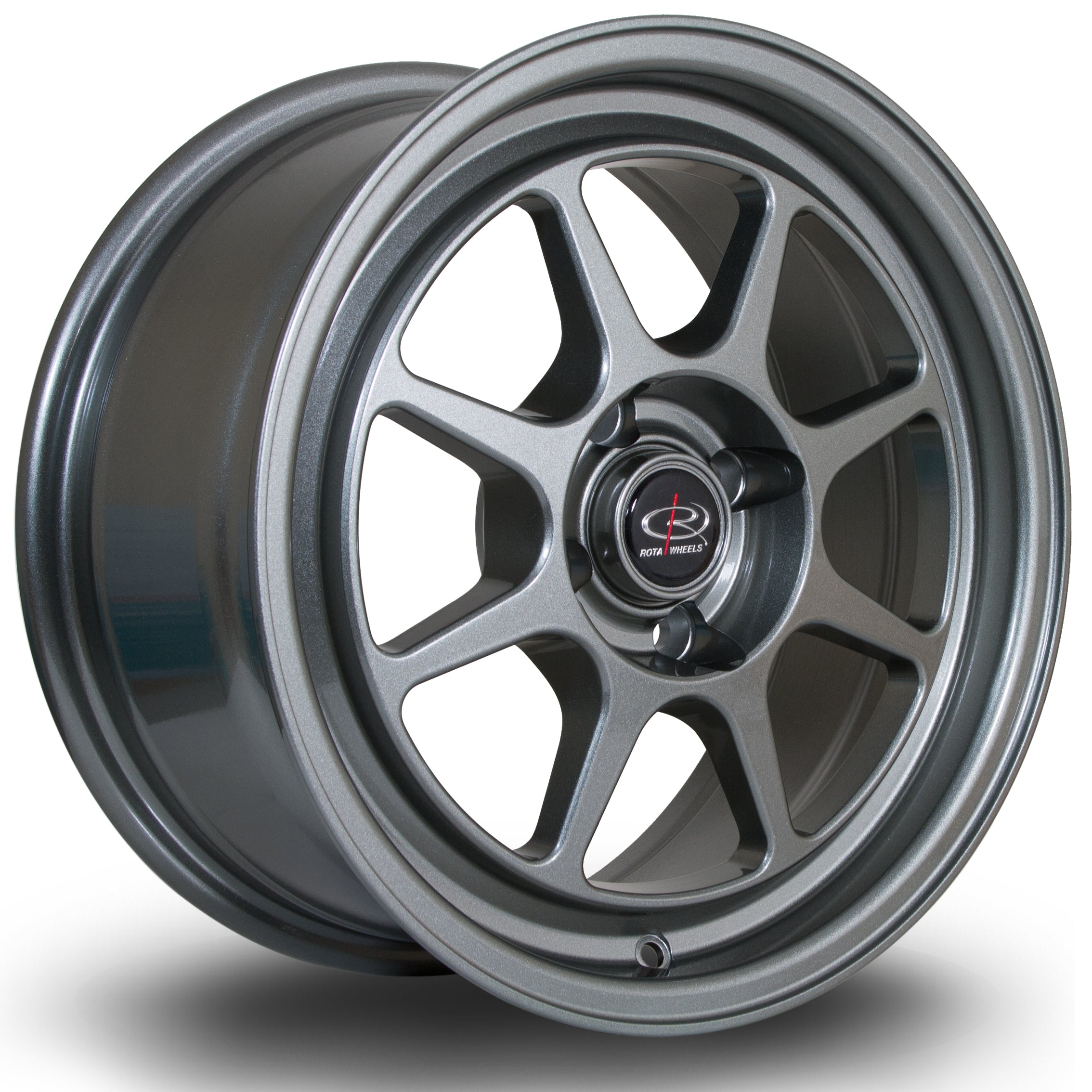 Rota Spec8, 15 x 7 inch, 4100 PCD, ET35 Steelgrey - Rotashop
