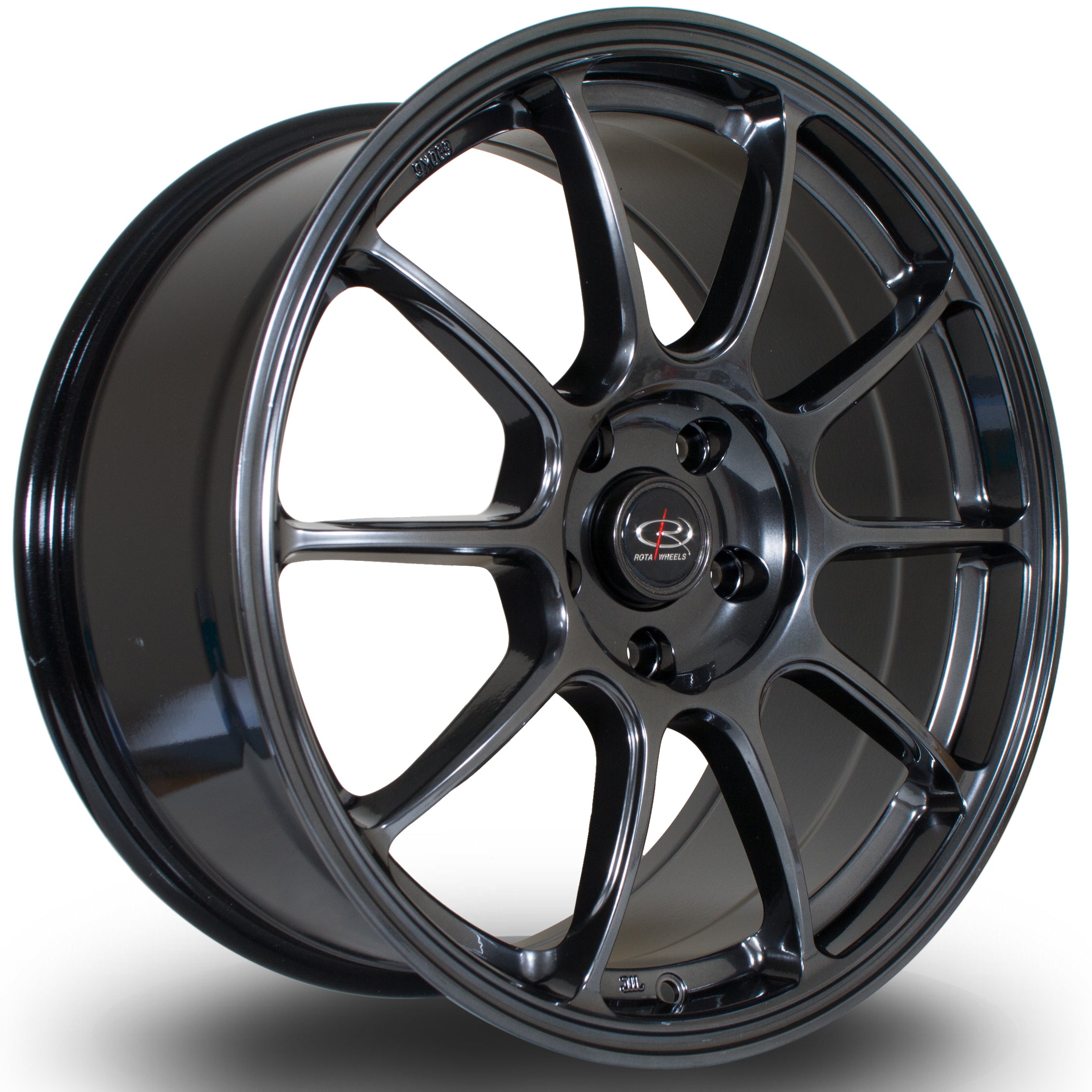 Rota SS10, 18 x 8.5 inch, 5x114 PCD, ET44 Hyper Black - Rotashop