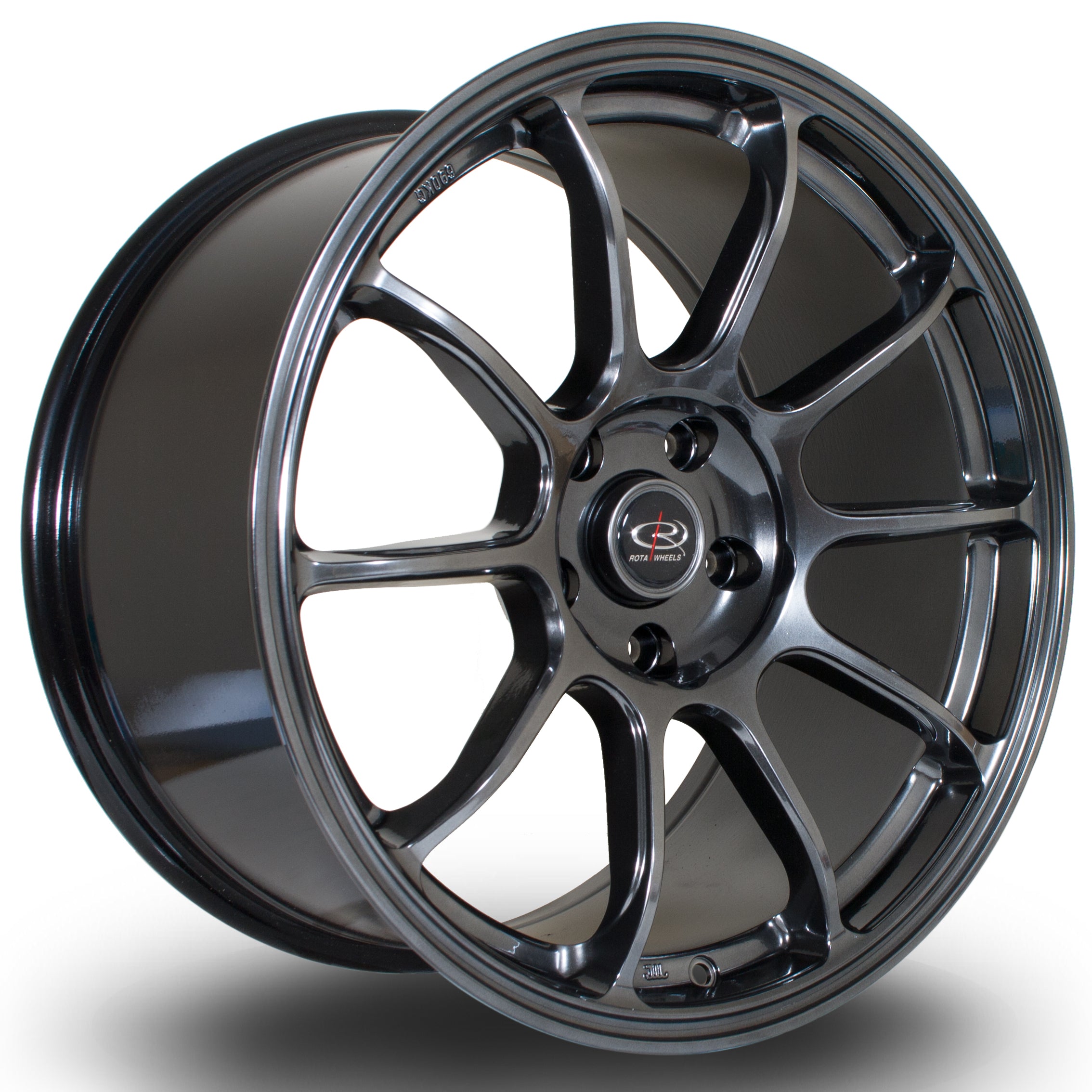 Rota SS10, 18 x 9.5 inch, 5x114 PCD, ET38 Hyper Black - Rotashop