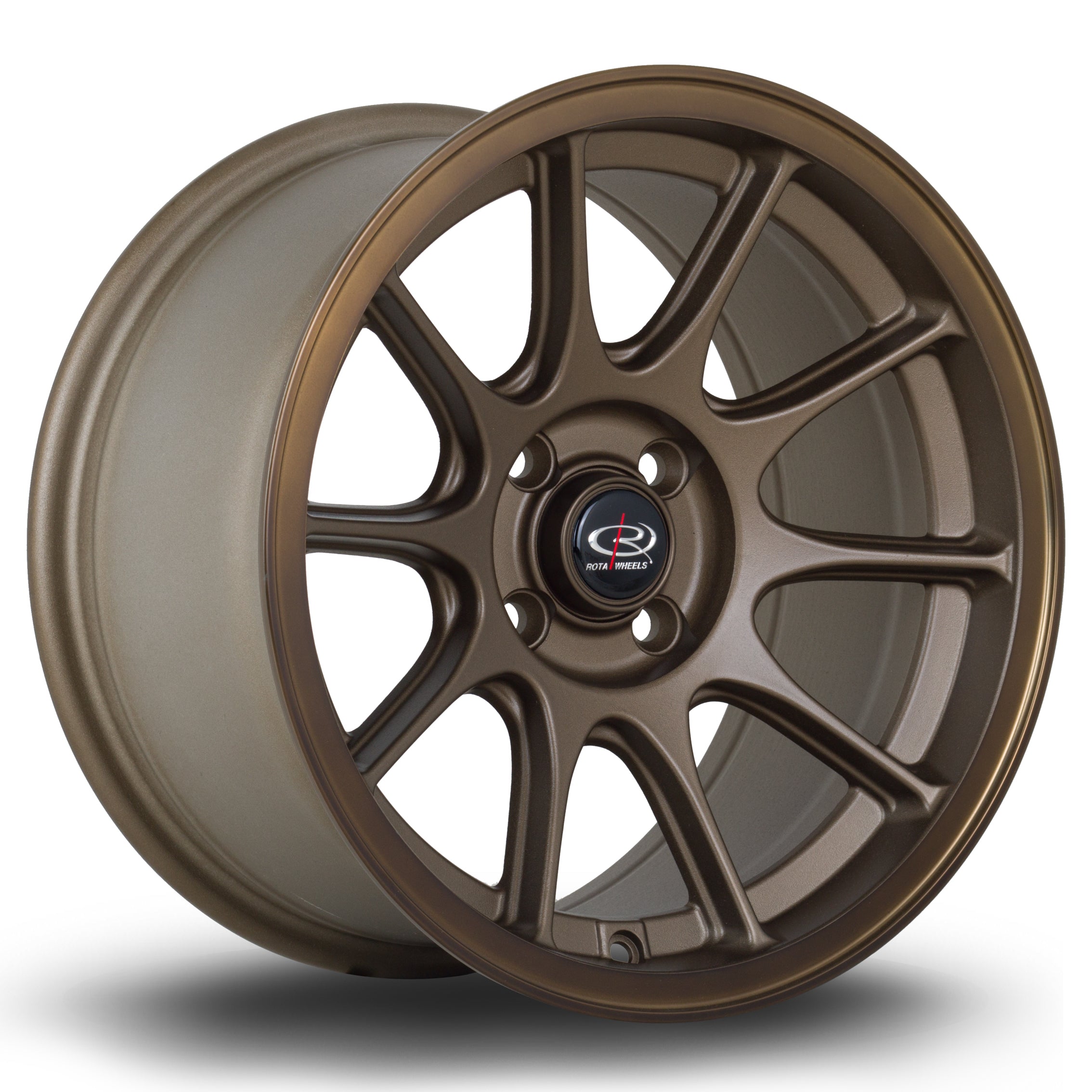 Rota Rim Clock Rota Strike, 15 x 8 inch, 4100 PCD,ET20 in SPBronze Single Rim – Rotashop