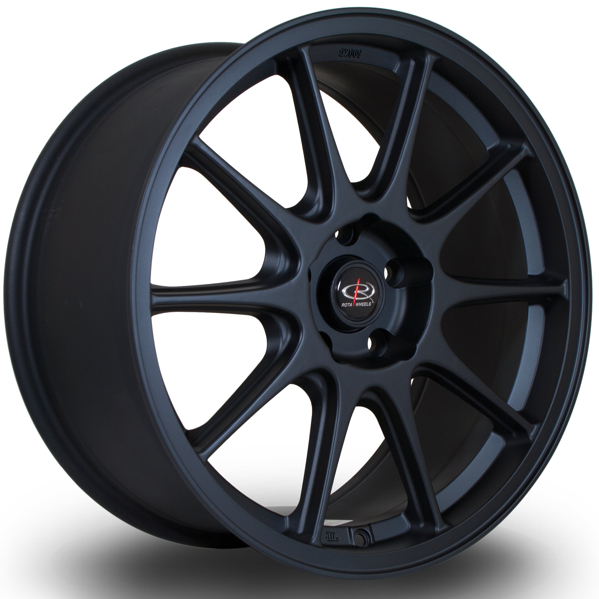 Rota Strike, 18 x 8.5 inch, 5108 PCD, ET44 Flat Black - Rotashop