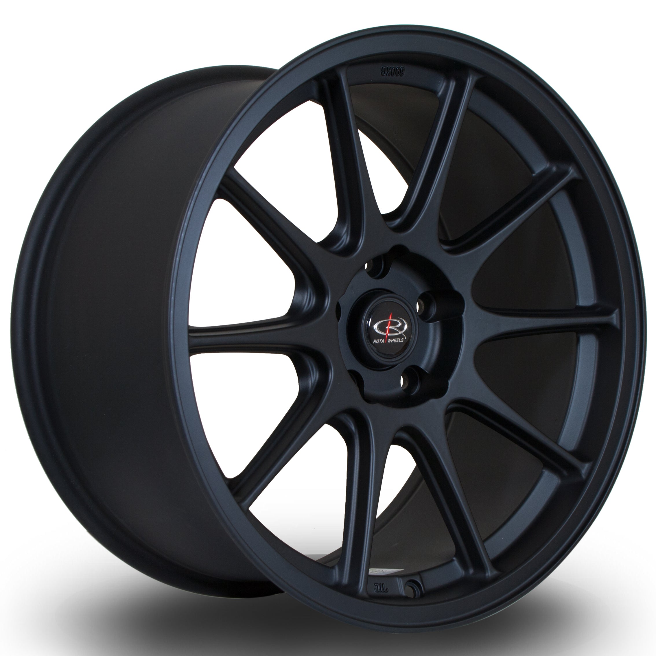 Rota Strike, 18 x 9.5 inch, 5114 PCD, ET38 Flat Black - Rotashop