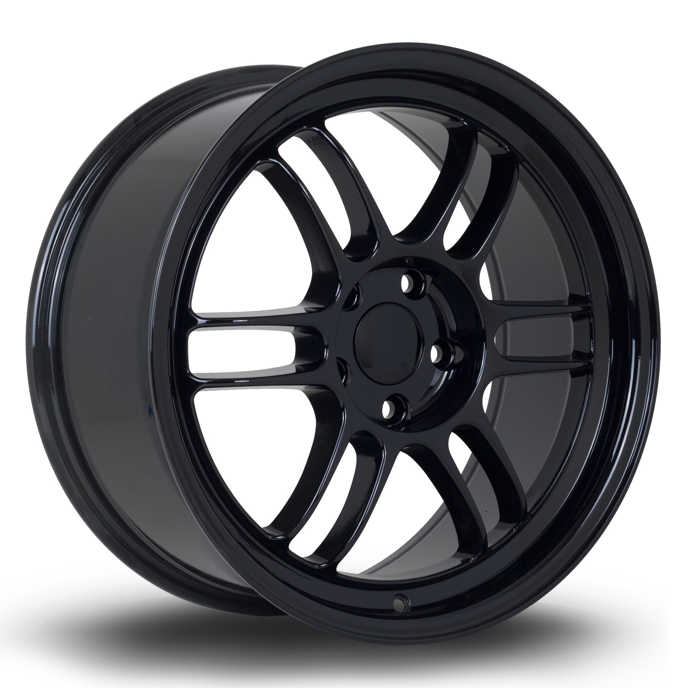 356 Wheels TFS3,  18 x 8.5 inch, 5114 PCD,ET44 in Black Single Rim