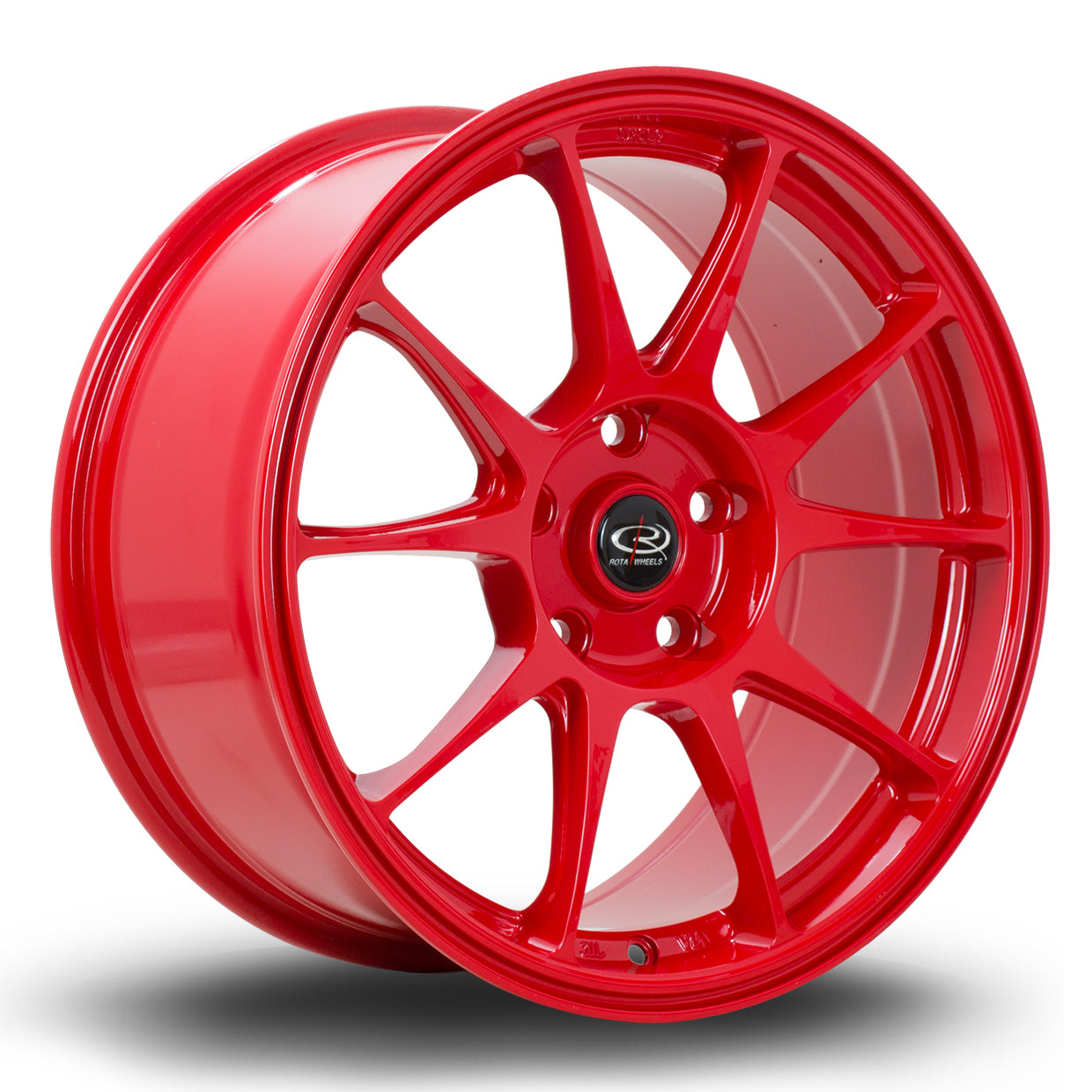 Rota Titan,  17 x 8 inch, 5114 PCD,ET42 in Red Single Rim