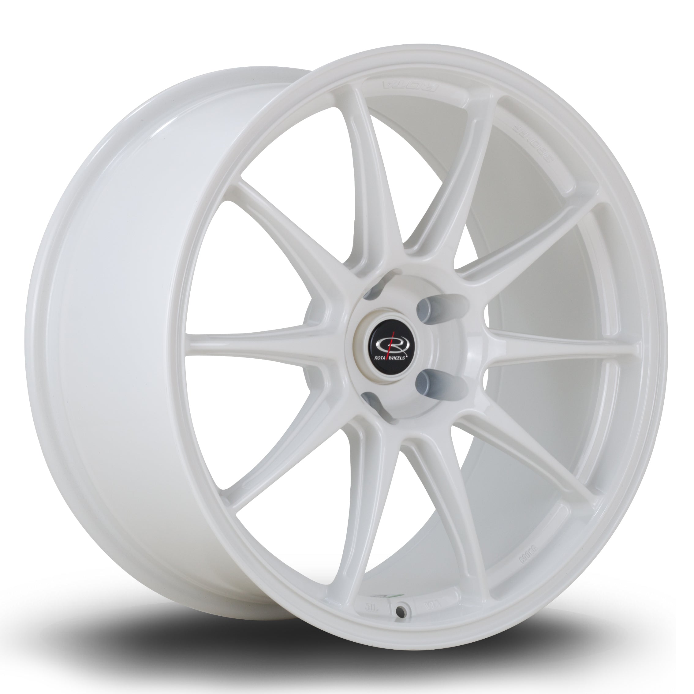 Rota Titan Plus,  19 x 9.5 inch, 5114 PCD,ET22 in White Single Rim