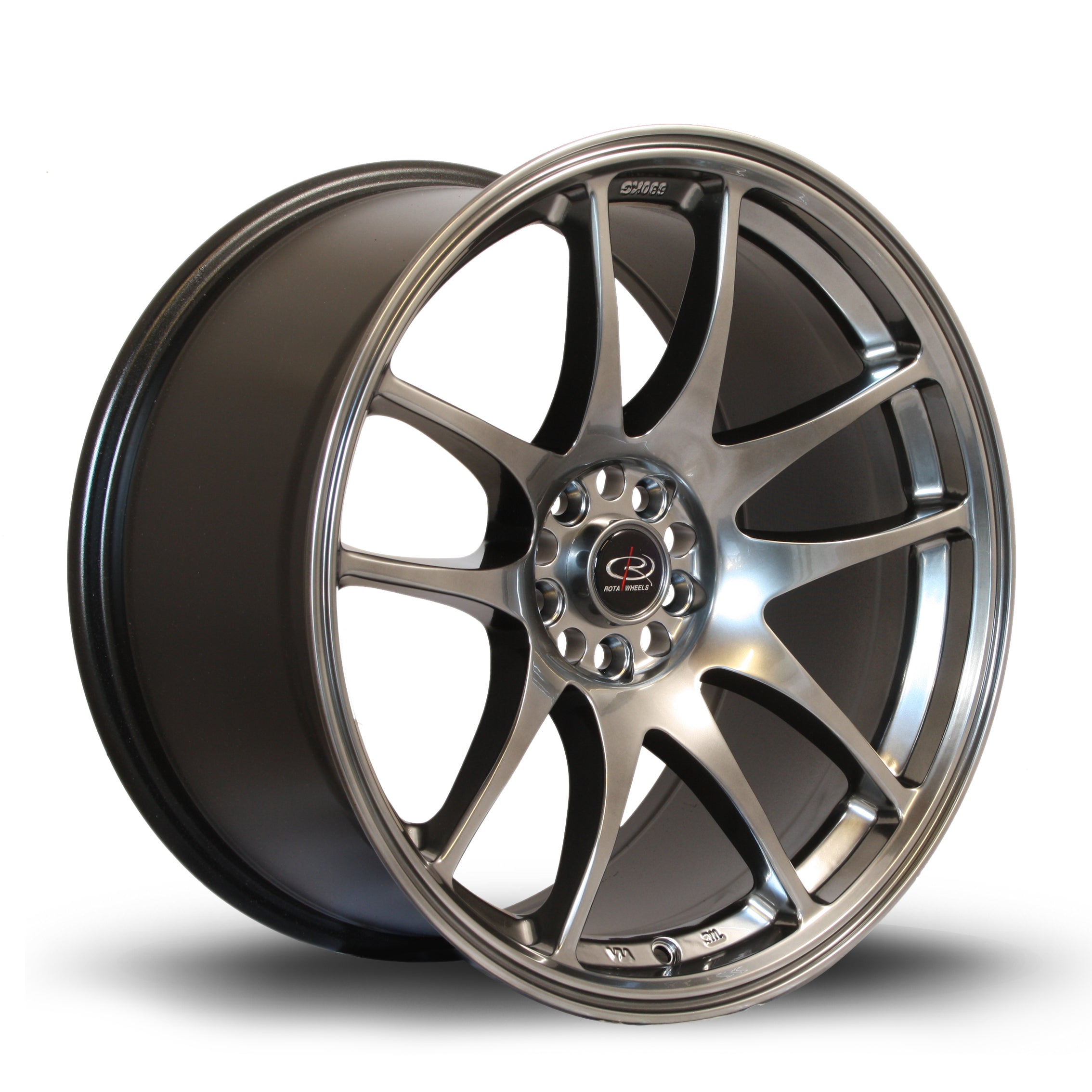 Rota Torque, 18 x 9.5 inch, 5100 PCD, ET35 Hyper Black - Rotashop